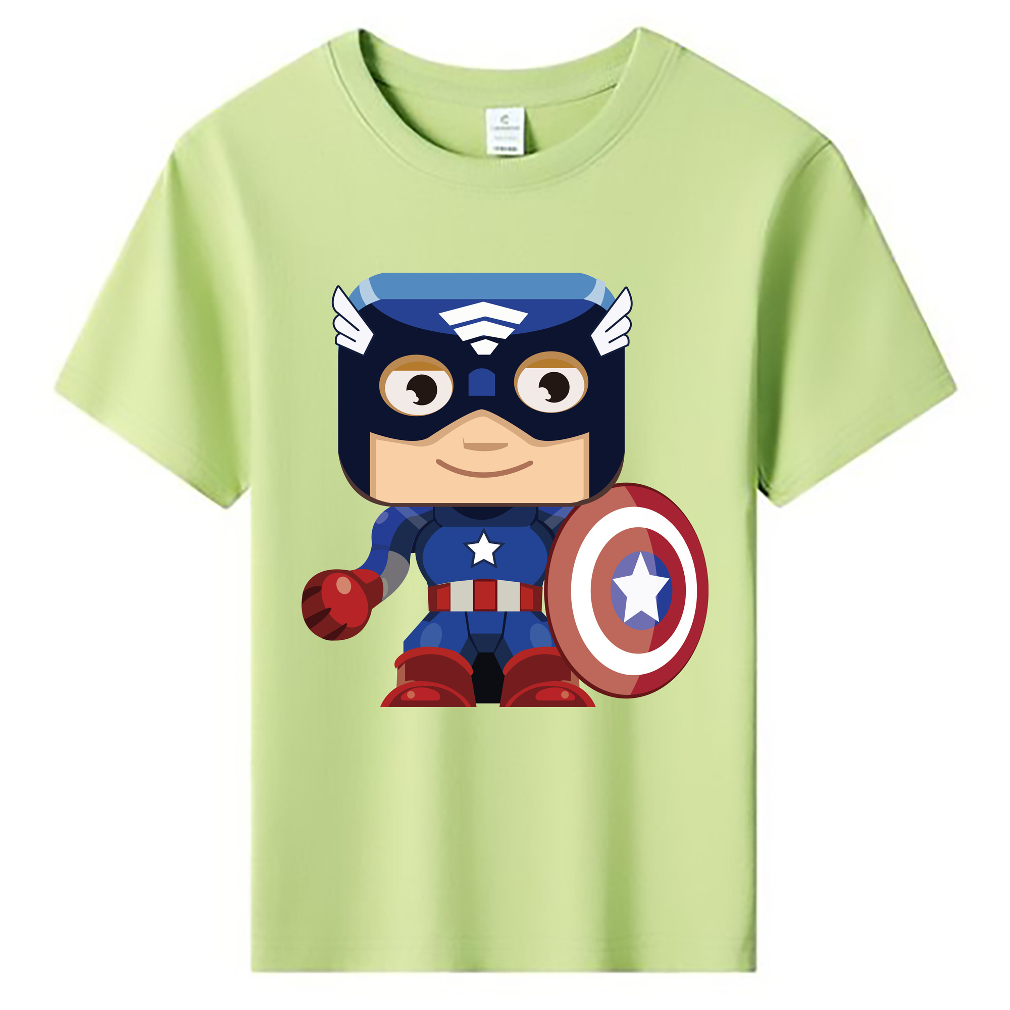 （画像用） アベンジャーズ The Avengers 綿100％キッズTシャツ（フロントプリント）
